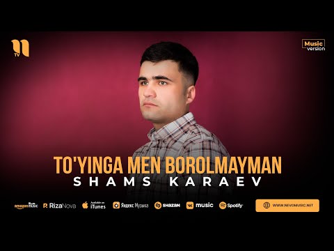 фото Shams Karaev To'yinga Men Borolmayman
