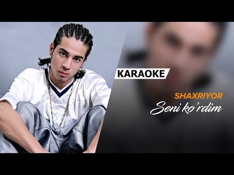Shaxriyor - Seni Ko'rdim Karaoke Instrumental фото